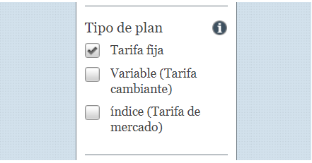 Paso 8- Seleccionar tipo de plan